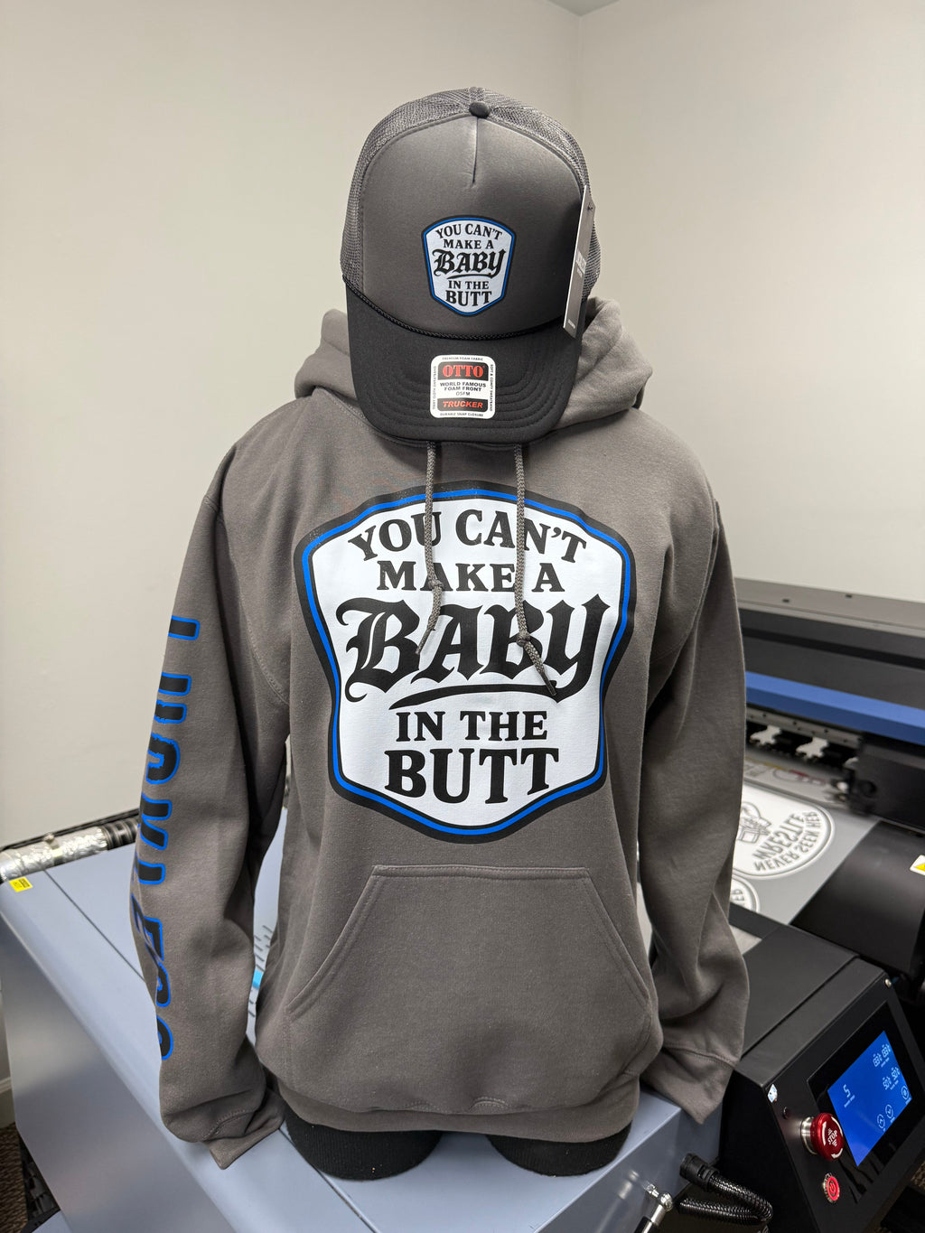 You Cant Make A Baby In The Butt Hoodie